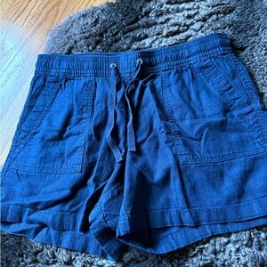 Nautica Dark Blue Women's Cargo Shorts